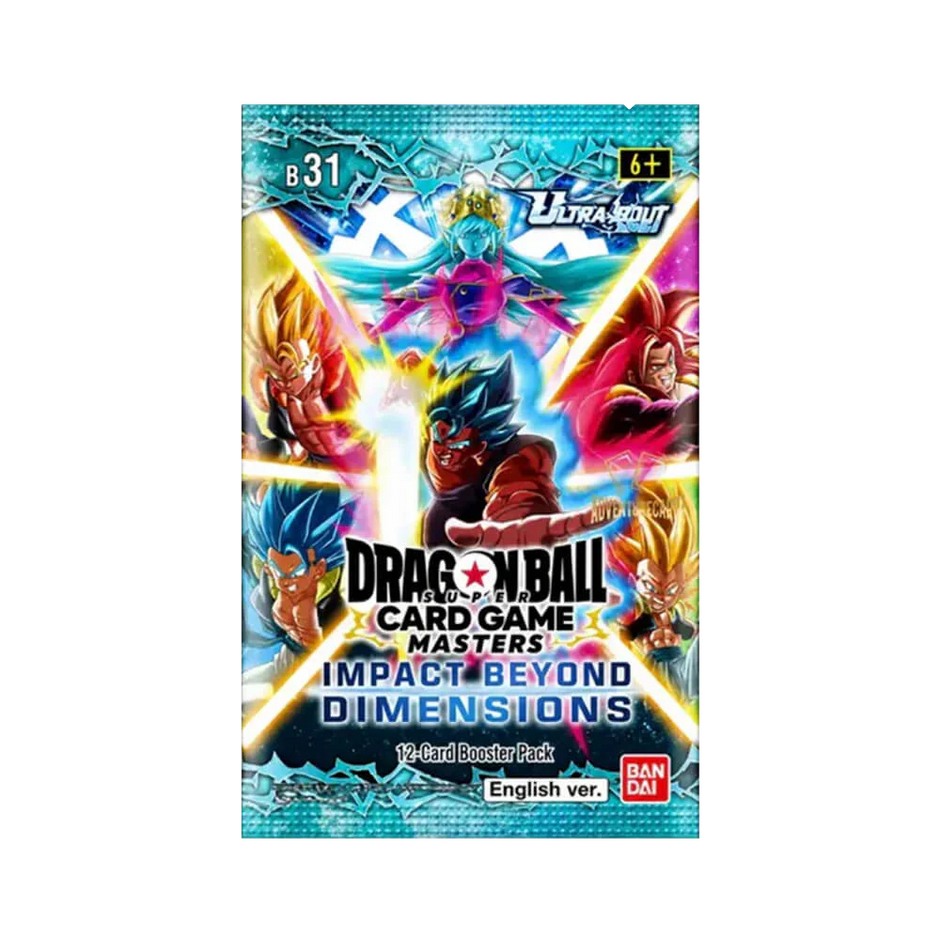 Dragon Ball Super CG Masters - Ultra-Bout Series Set 04 - Impact Beyond Dimensions (B31) Single Pack