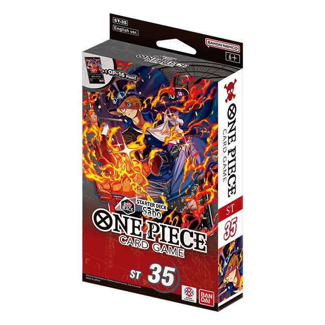 STARTER DECK -RED/BLACK Sabo- [ST-35]