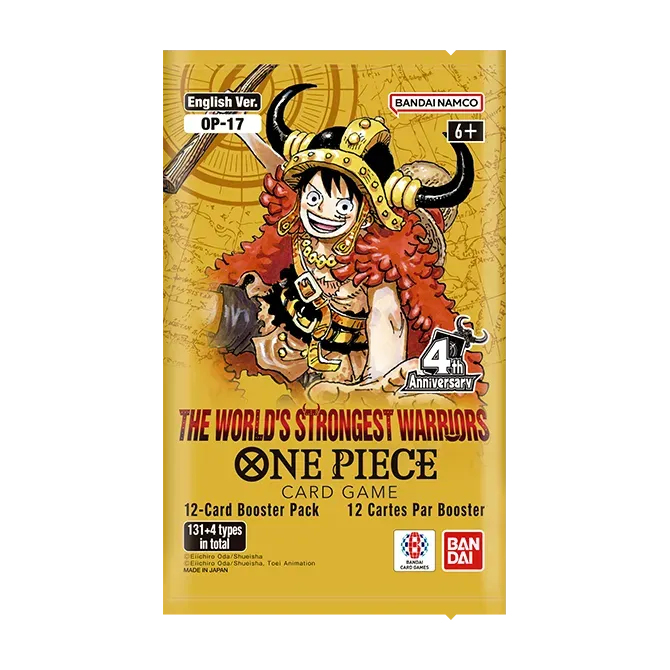 BOOSTER PACK -THE WORLD’S STRONGEST WARRIORS- [OP-17]