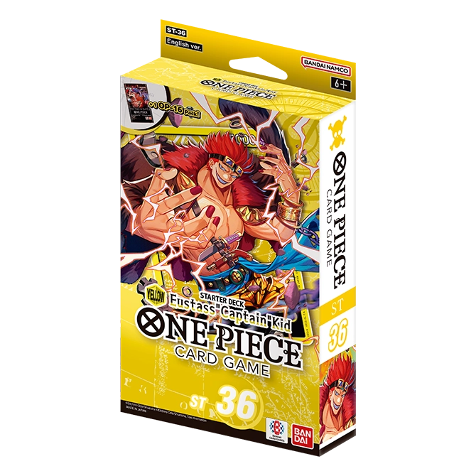 STARTER DECK -YELLOW Eustass"Captain"Kid- [ST-36]