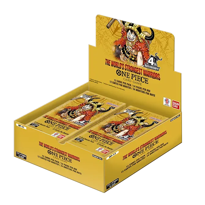 BOOSTER BOX -THE WORLD’S STRONGEST WARRIORS- [OP-17]